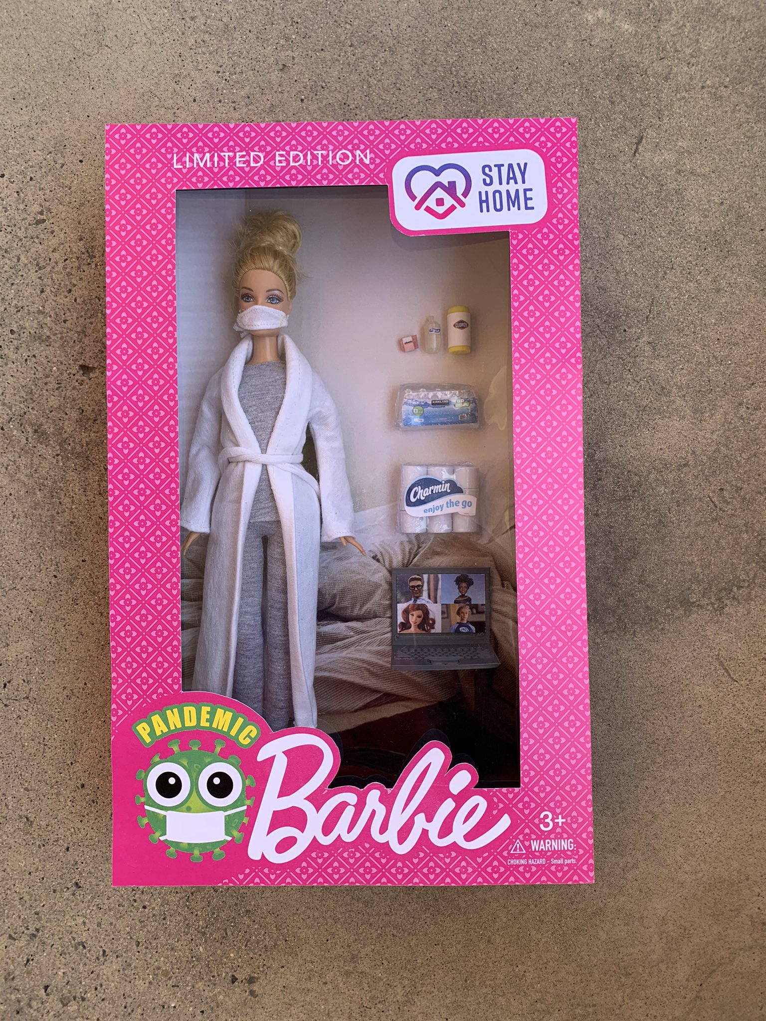 stay home barbie limited edition