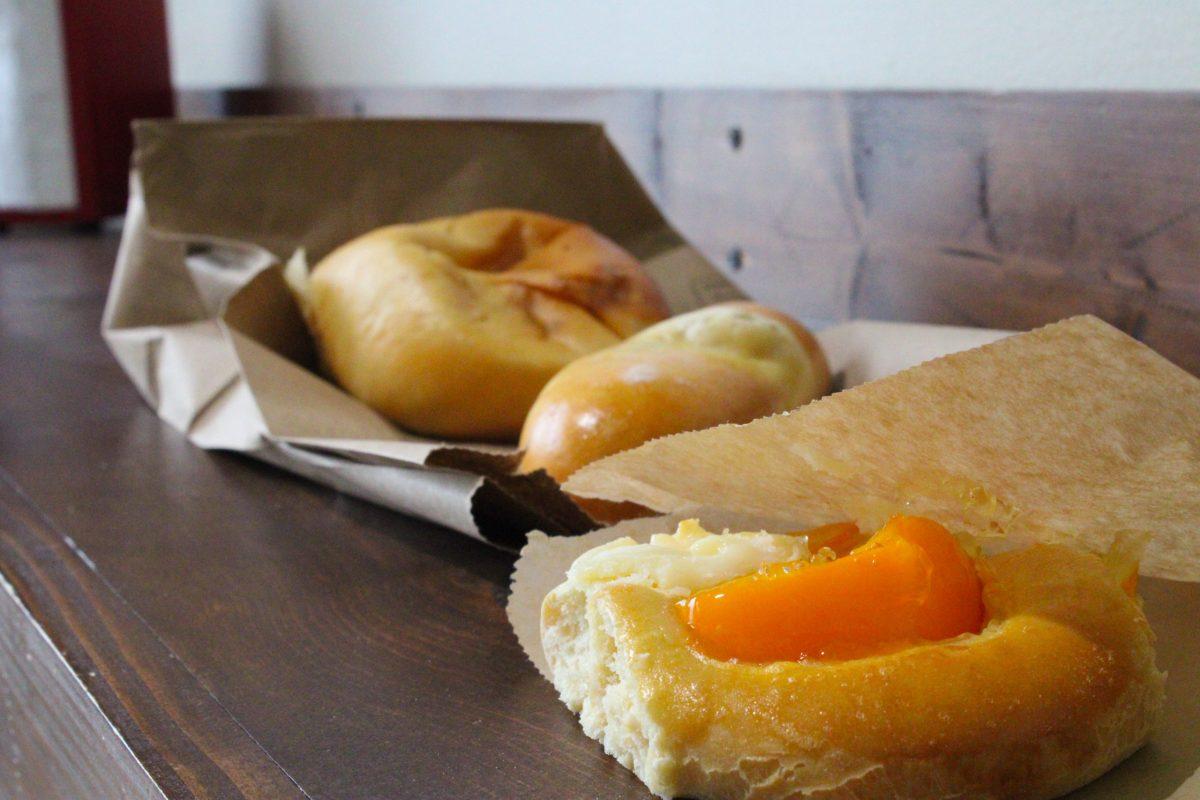 Some of the sweet and savory kolaches made and sold at Coaches Kolaches Photo By Jason Fuhs