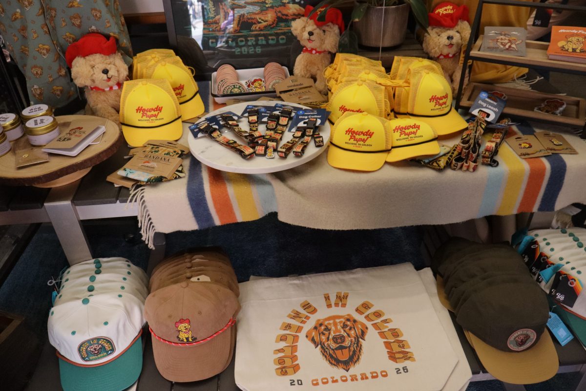Goldens in Golden has a special line of merchandise produced by a small business called YoColorado. 
