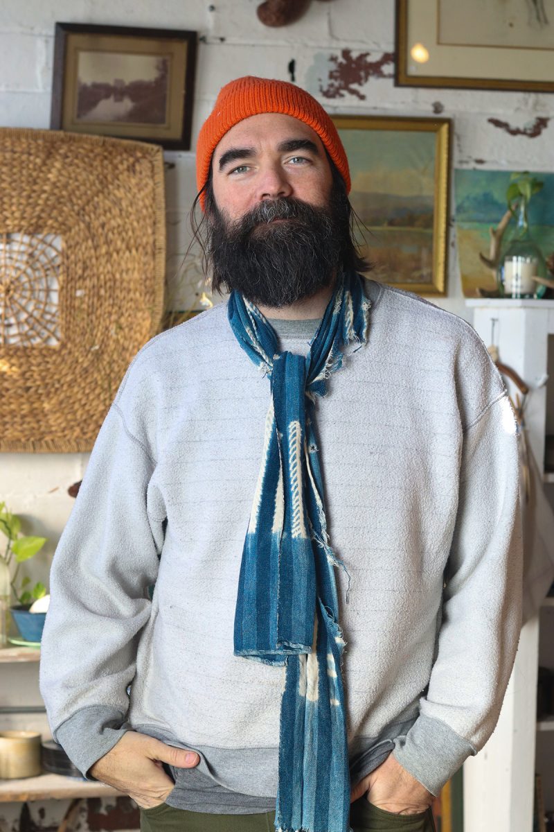 Garrett Cornelison poses in The Dust Collective in Des Moines, Iowa, on Monday, January 26, 2026