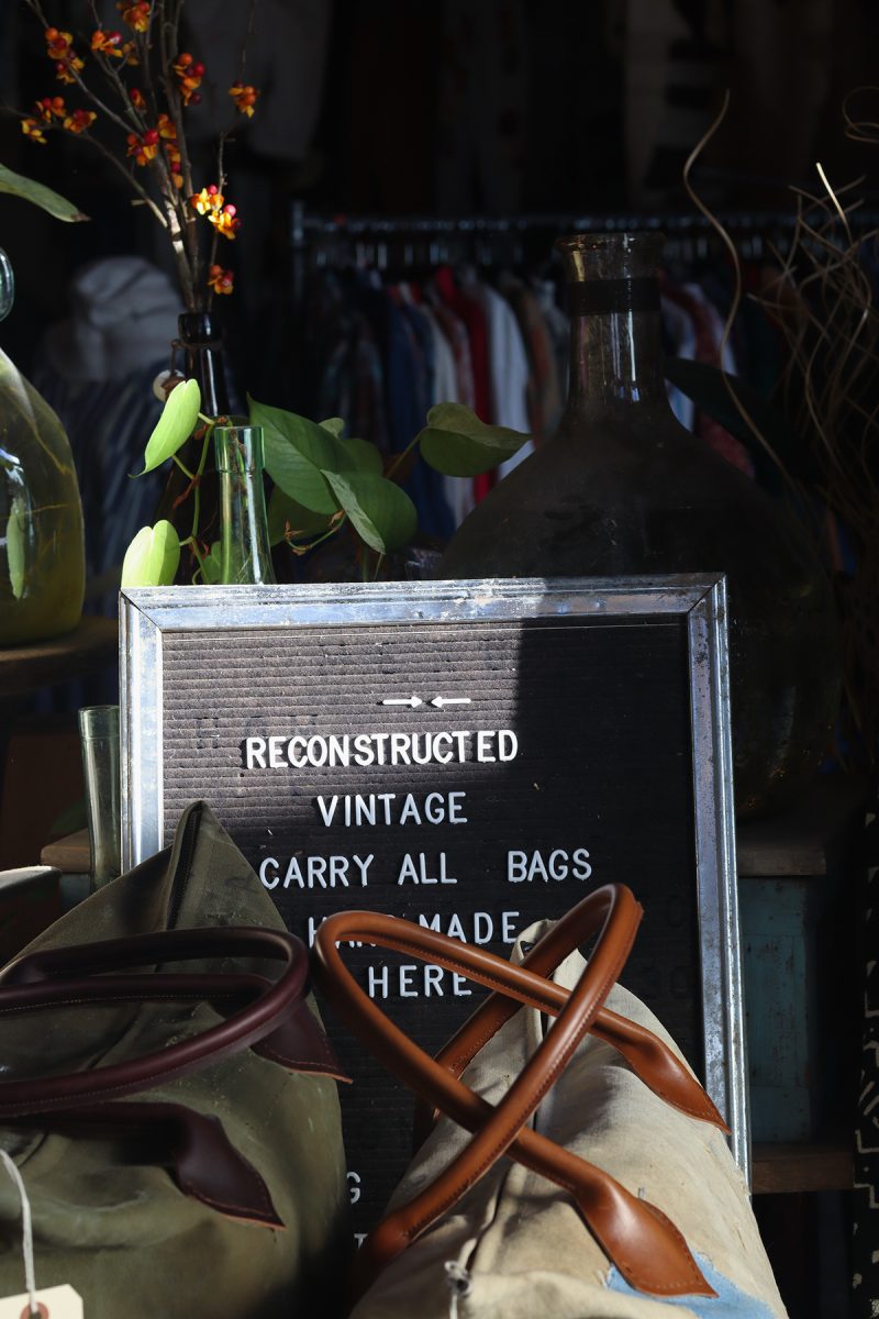 A sign sits in The Dust Collective in Des Moines, Iowa, on Monday, January 26, 2026